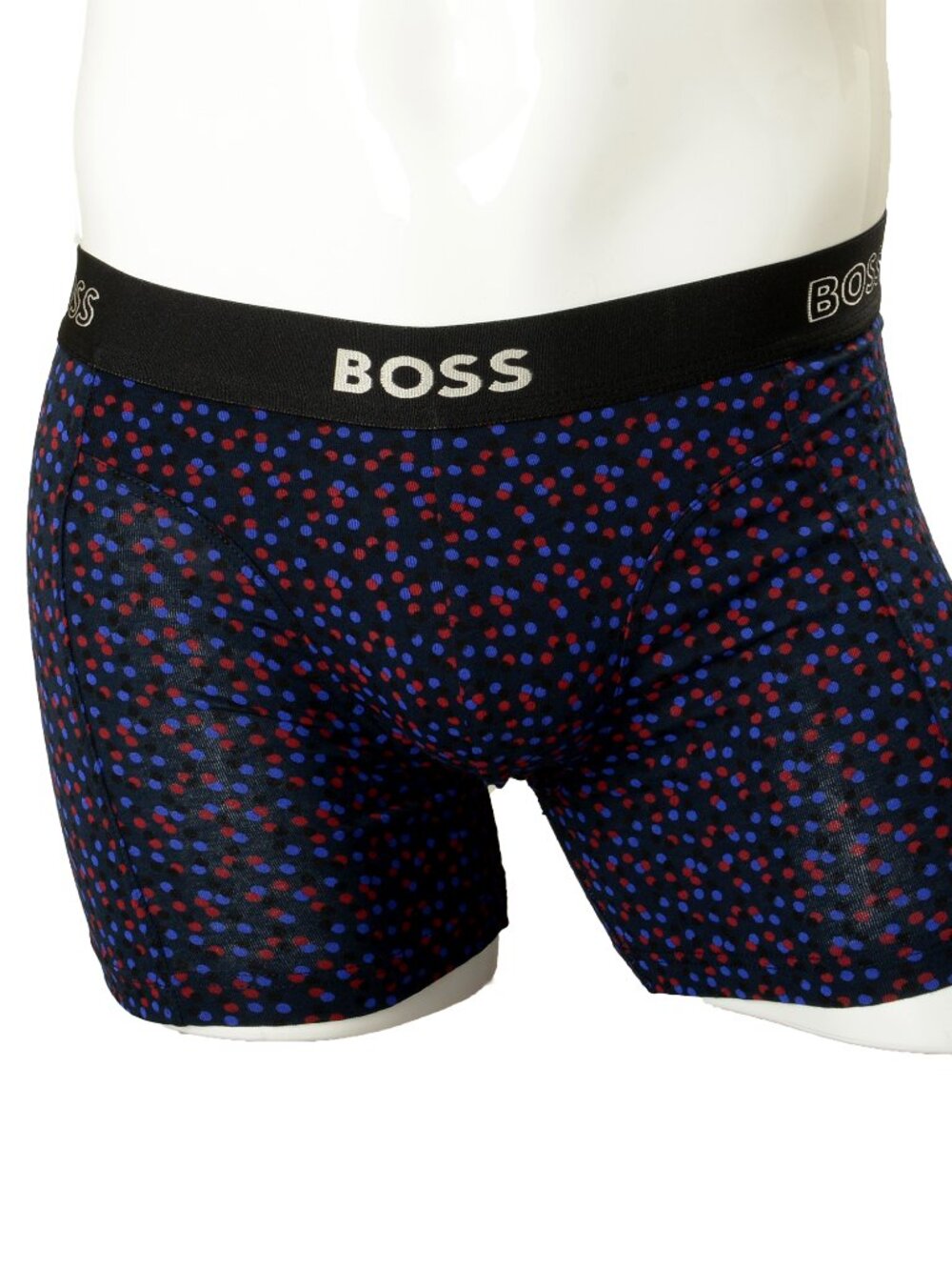 Hugo Boss Men's "Print G" Logo Strap 2 Pack Boxer Brief Underwear US 2XL IT 56